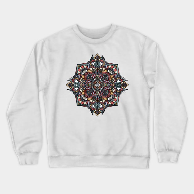 Blue/Green Eyes Crewneck Sweatshirt by TylerMade